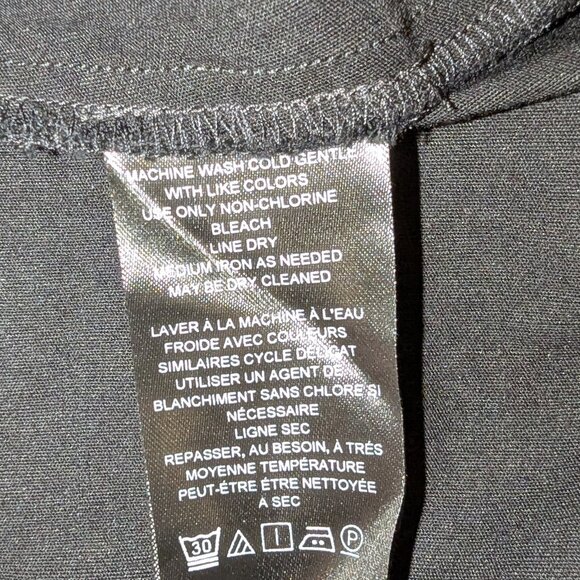 NWT Anthropologie | Cecily Fit & Flare Button Front Sweetheart Dress Black | XS - Picture 10 of 11